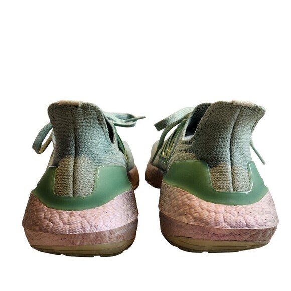 ADIDAS Original UltraBoost 21 in Hazy Green, 7.5 - Picture 9 of 16